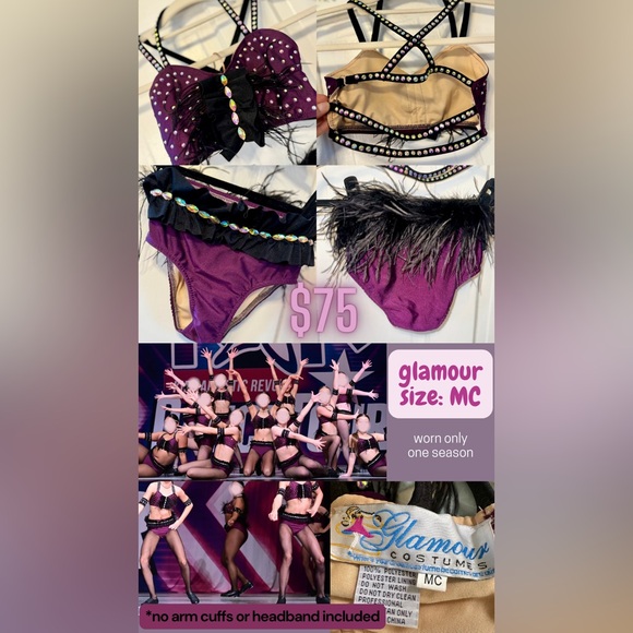 Glamour Costumes Glamour Dance Costume Poshmark